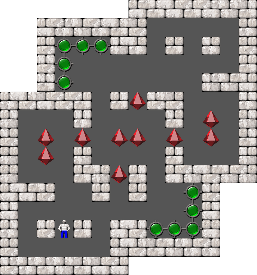 Сокобан Brian Kents Sokoban2Ks Sokoban2K уровень 24